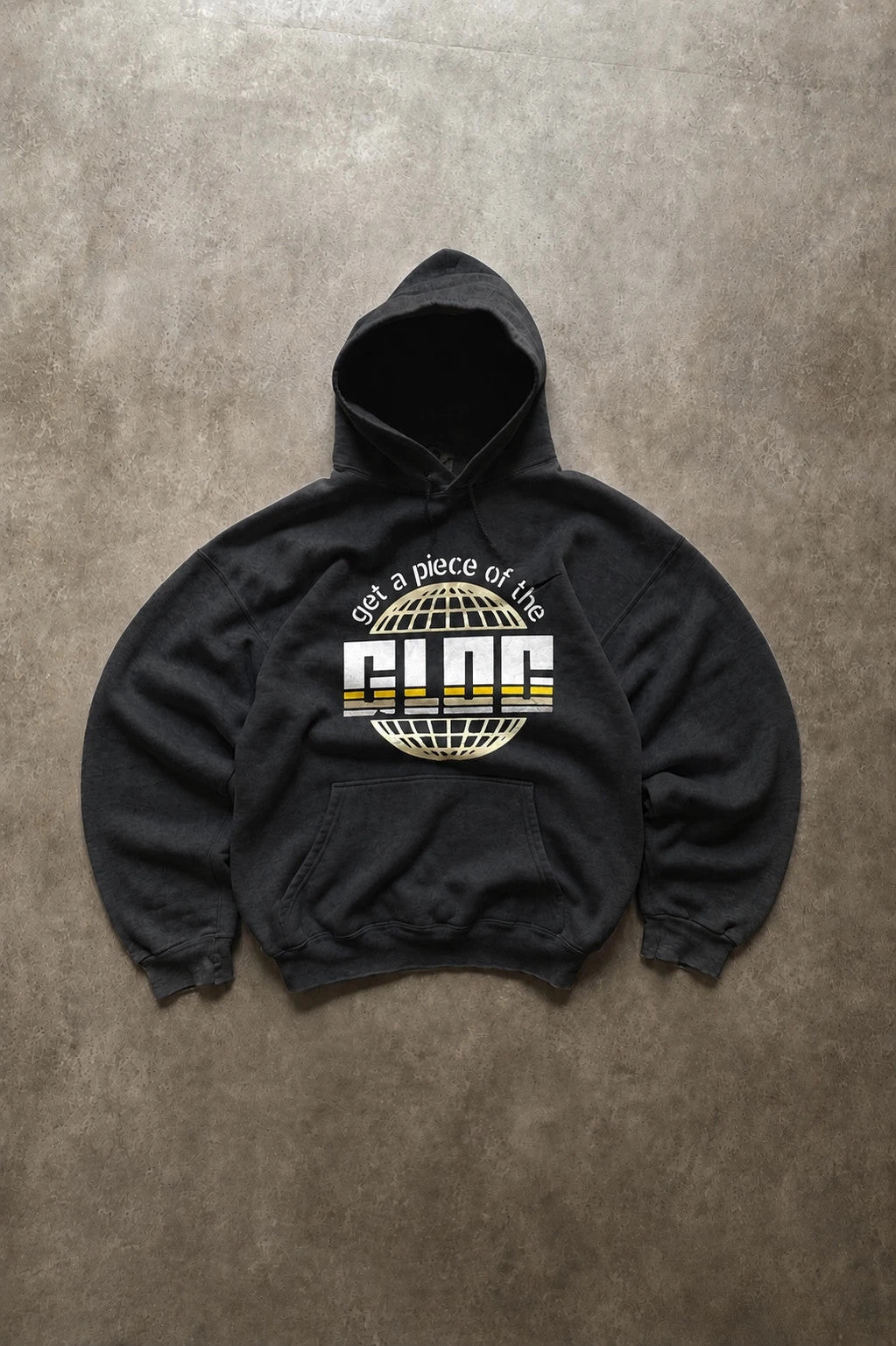 Hoodie Vintage GLOC World Series – Noir