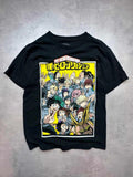 T-Shirt My Hero Academia Classe 1-A – Deku Bakugo Anime Noir Y2K