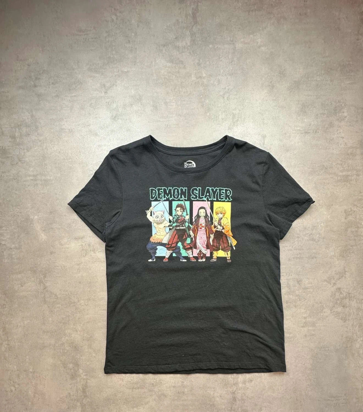 T-Shirt Demon Slayer Kimetsu no Yaiba Manga Noir – Y2K