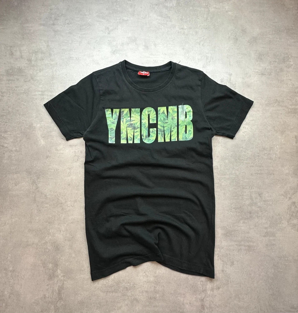 T-Shirt Vintage Y2K YMCMB Graphic Print – Noir - Femme