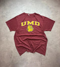 Tee Shirt Vintage UMD Bulldogs Bordeaux – University