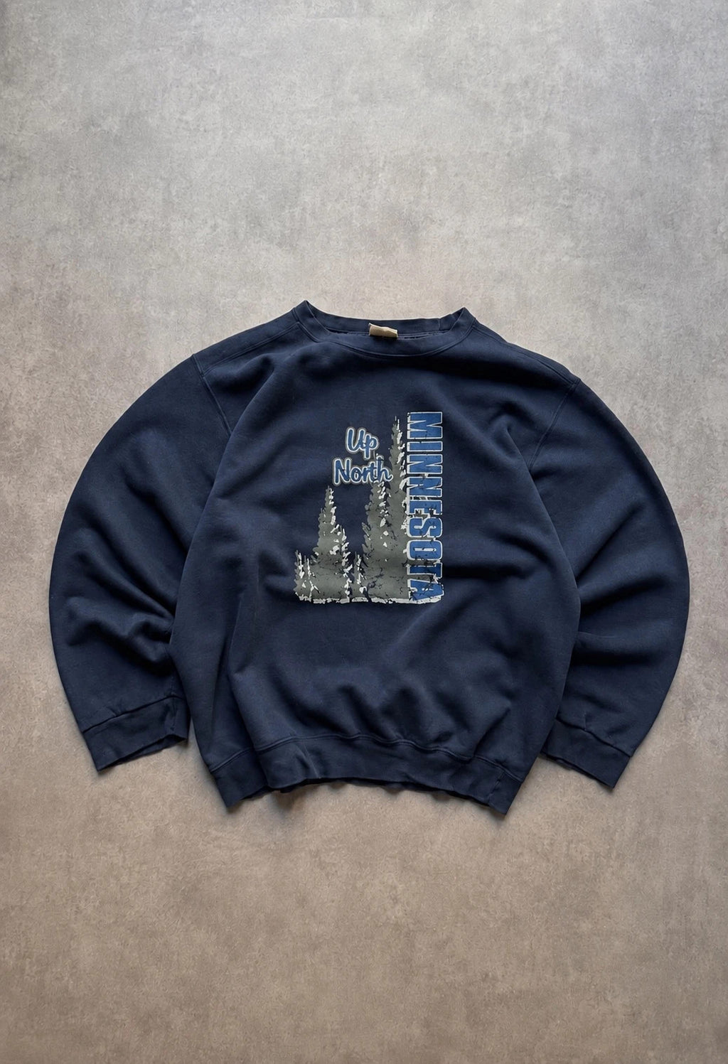 Sweat Vintage Minnesota “Up North” – Navy