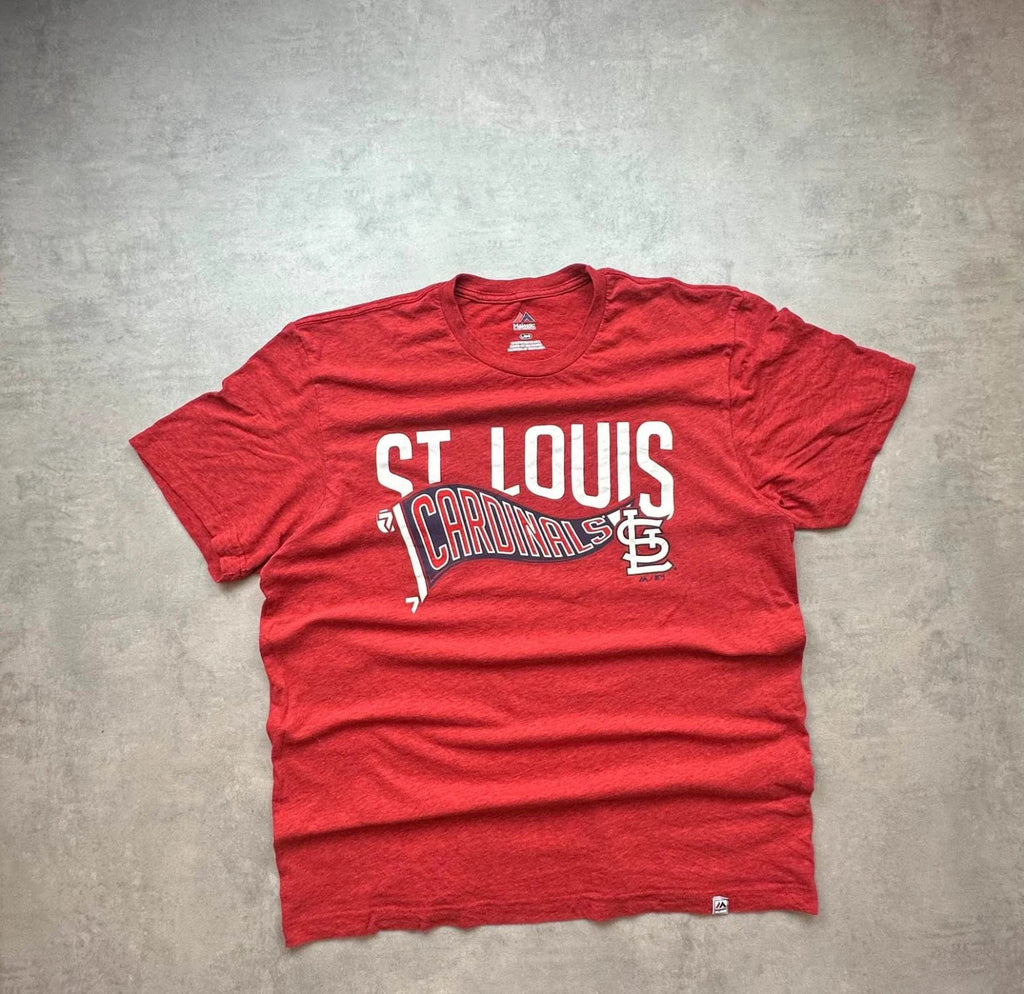 Tee-Shirt St. Louis Cardinals Vintage Rouge – MLB Baseball
