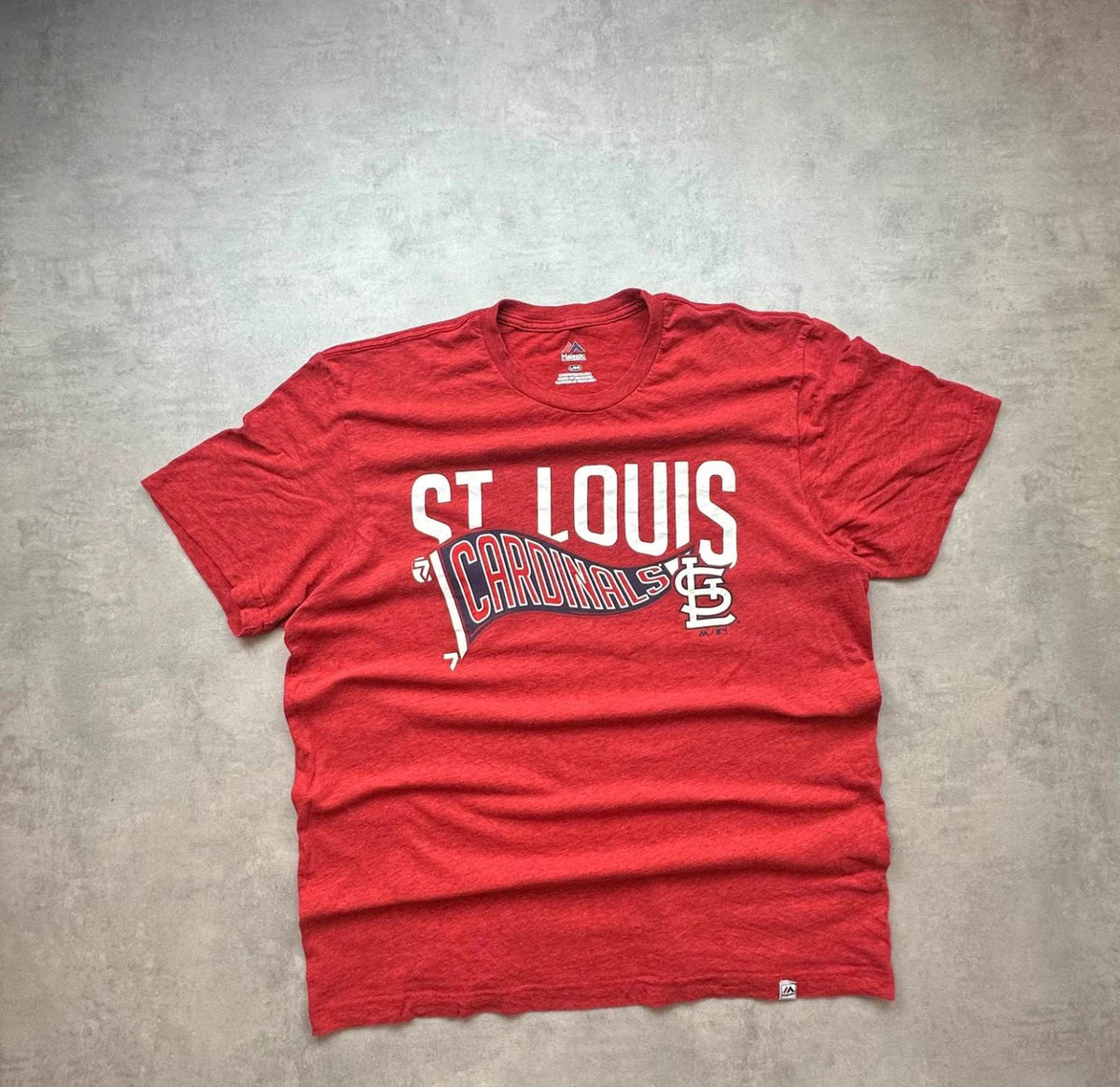Tee-Shirt St. Louis Cardinals Vintage Rouge – MLB Baseball