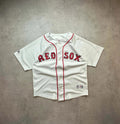 Maillot Vintage MLB Boston Red Sox Jason Varitek #33 – Majestic