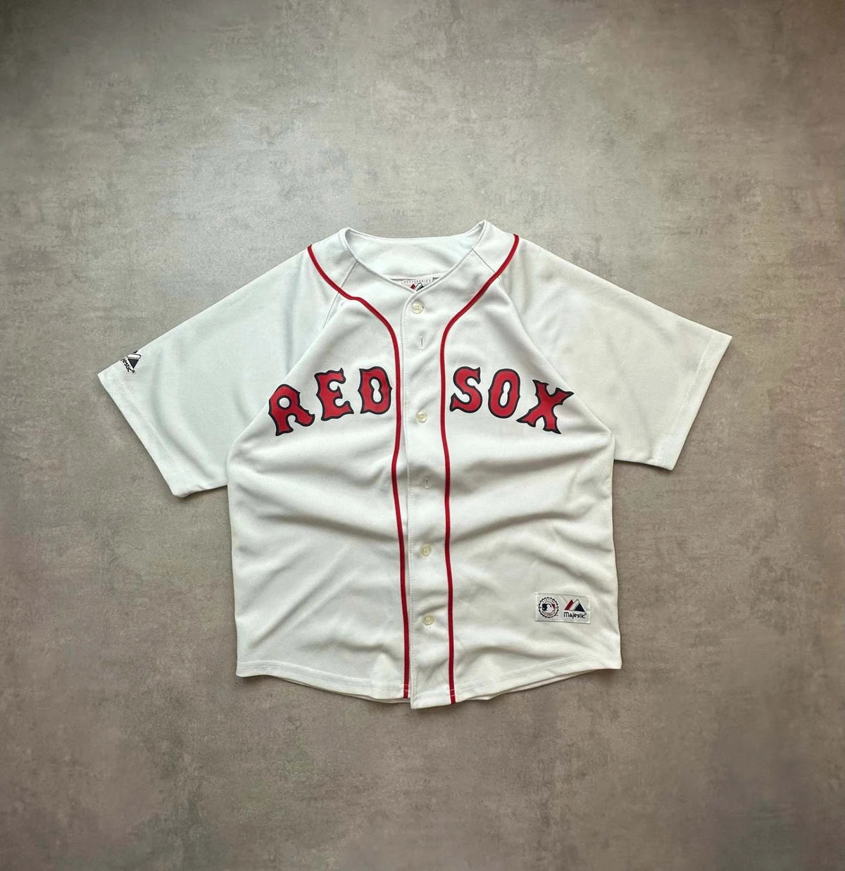 Maillot Vintage MLB Boston Red Sox Jason Varitek #33 – Majestic