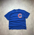 T-Shirt Vintage Chicago Cubs Baez #9 Bleu