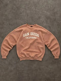 Sweat Vintage San Diego California – Rose Abricot
