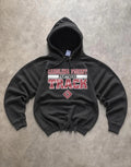 Sweat Hoodie Vintage Carolina Forest Panthers Track – Noir