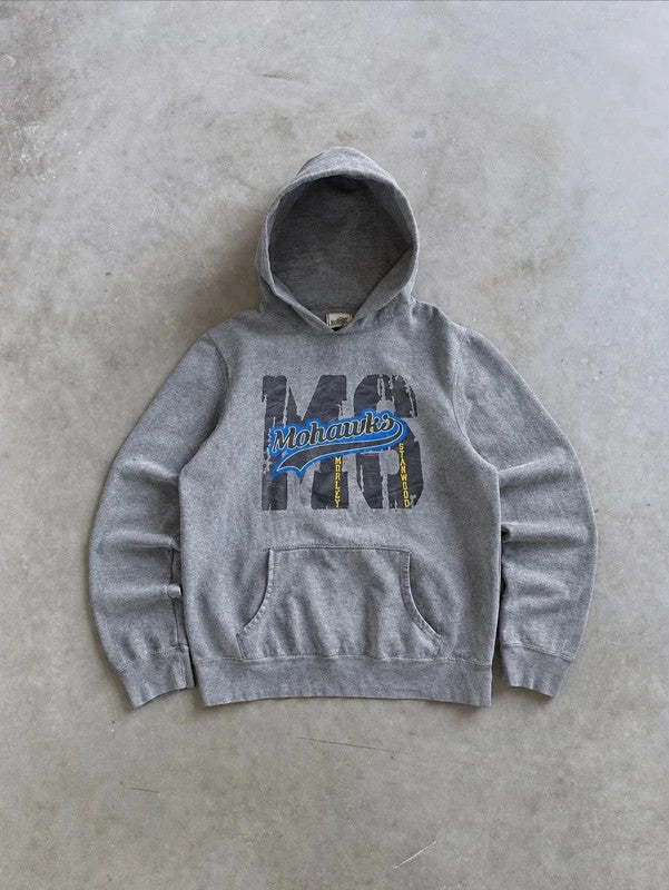 Hoodie Mohawks MS Vintage 90s – Gris College USA