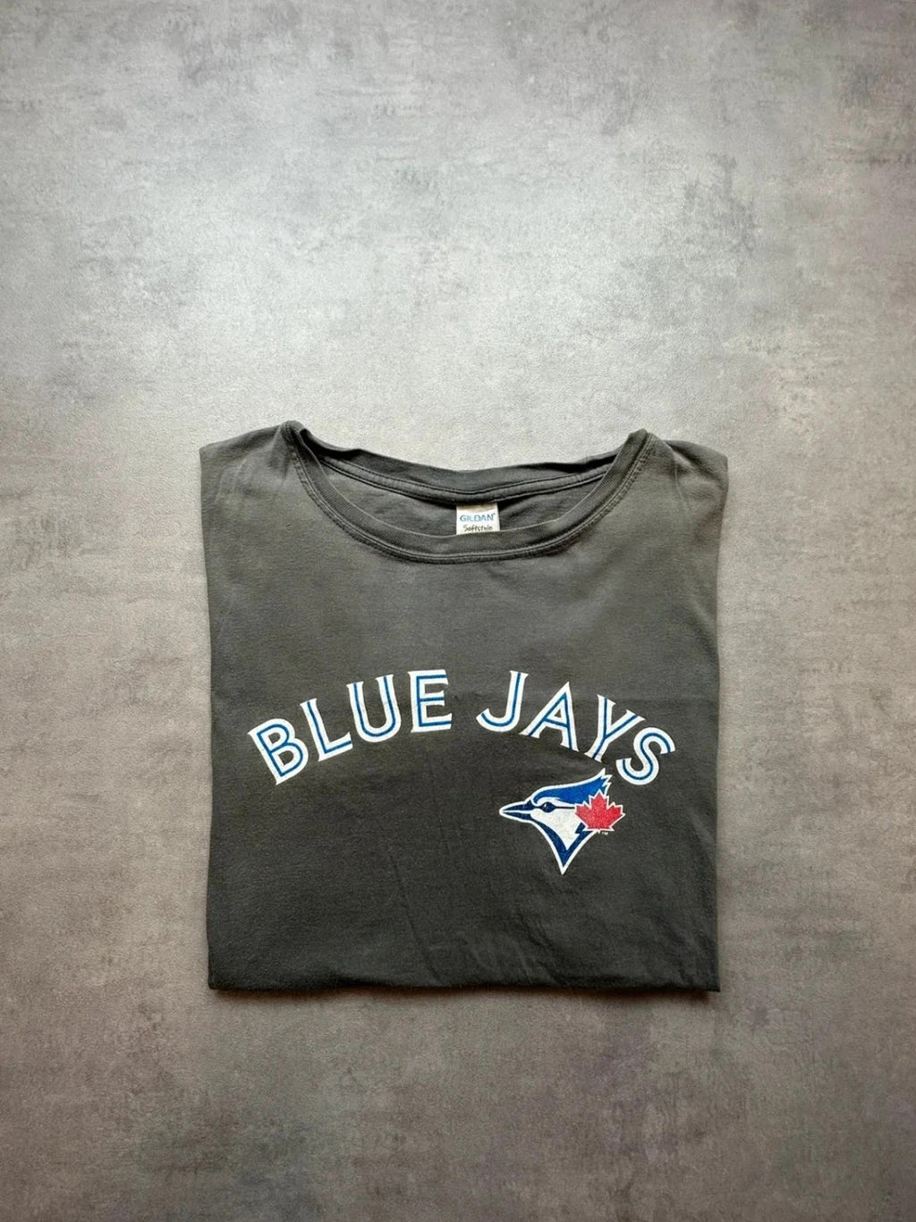 Tee-Shirt Vintage Blue Jays Dad #15 Gris