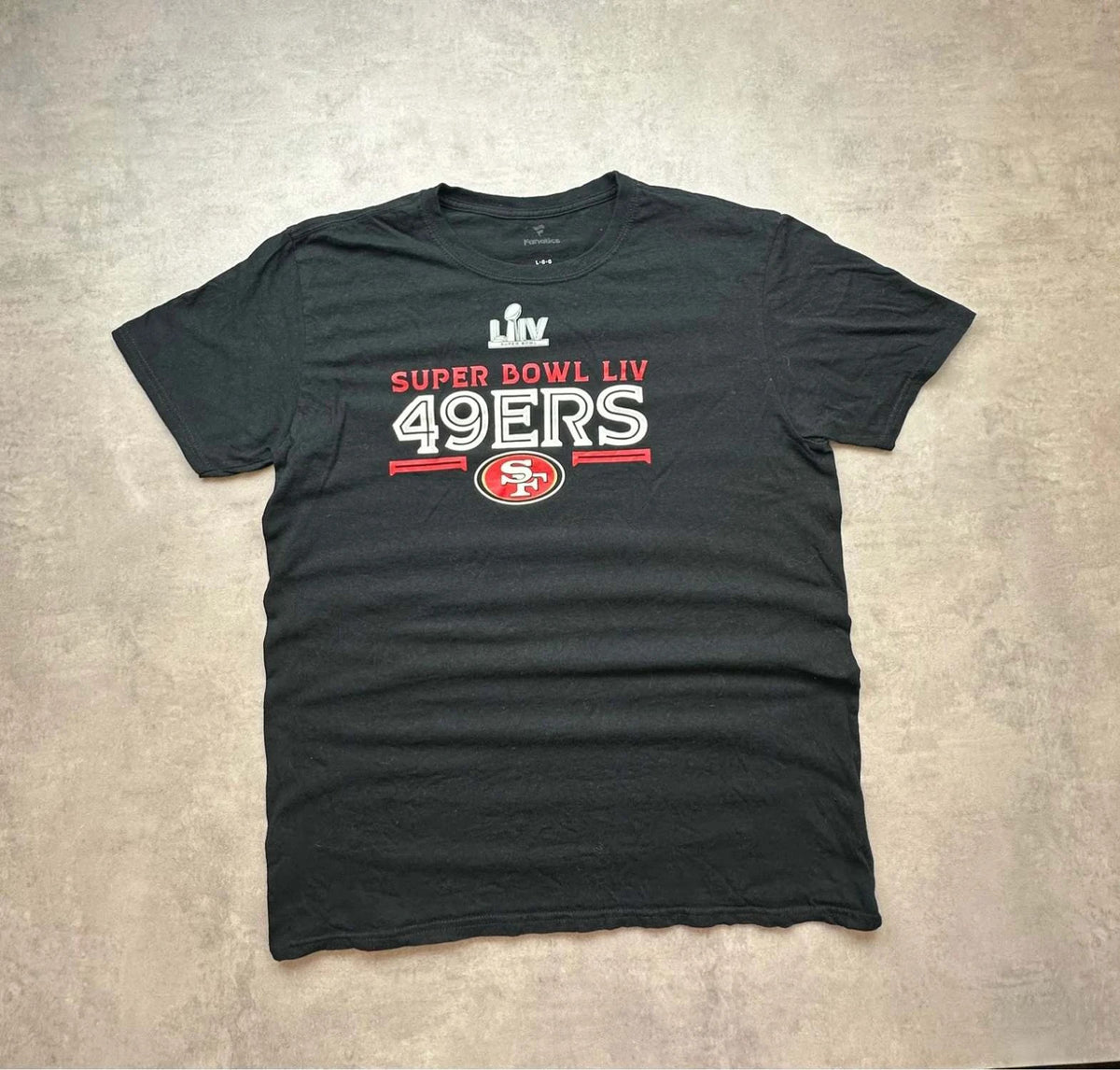 T-Shirt San Francisco 49ers Super Bowl LIV Vintage Fanatics