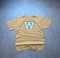Tee-shirt Baseball Vintage W Beige