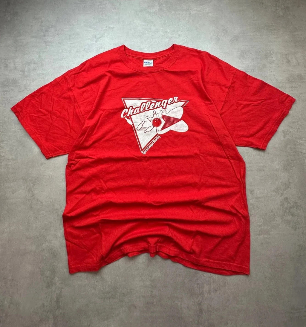 Tee-Shirt Vintage Challengers Rouge