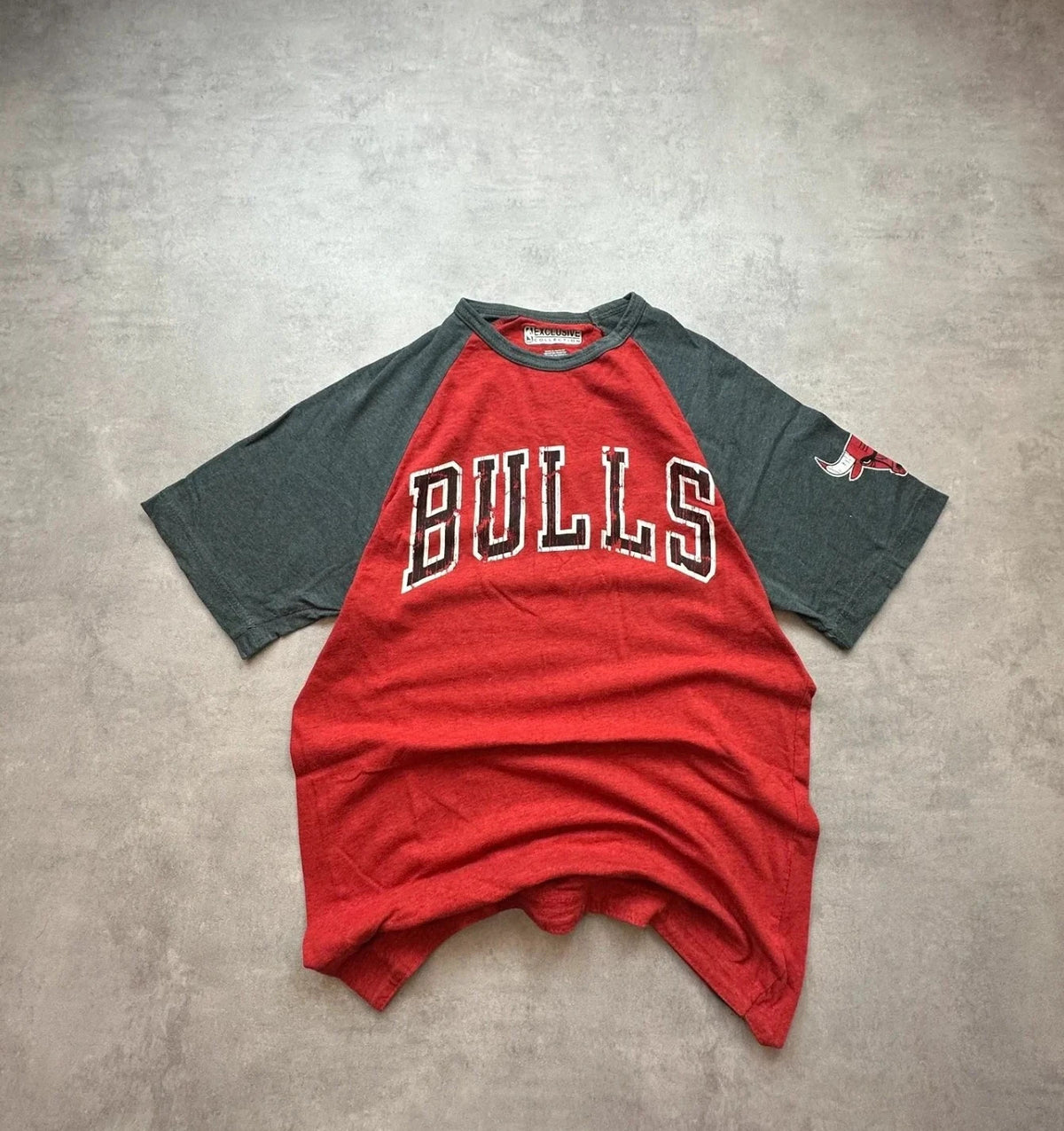 Tee-Shirt NBA Vintage Chicago Bulls Rouge & Gris – Basketball