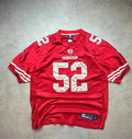 Maillot NFL Vintage Reebok San Francisco 49ers #52