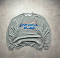 Sweat Russell Athletic Vintage Football Block Gris