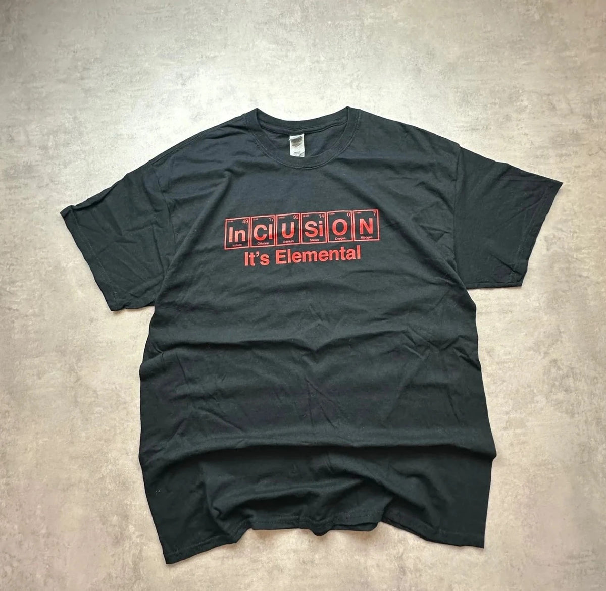 Tee-Shirt Vintage Special Olympics Inclusion Noir