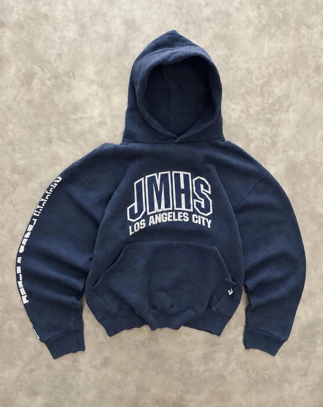 Hoodie Russell Athletic Vintage JMHS Los Angeles City