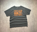 Tee-shirt Fanatics NFL Vintage Chicago Bears Football Gris Foncé