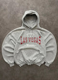 Hoodie Vintage Las Vegas Nevada USA – Gris Chiné – American College