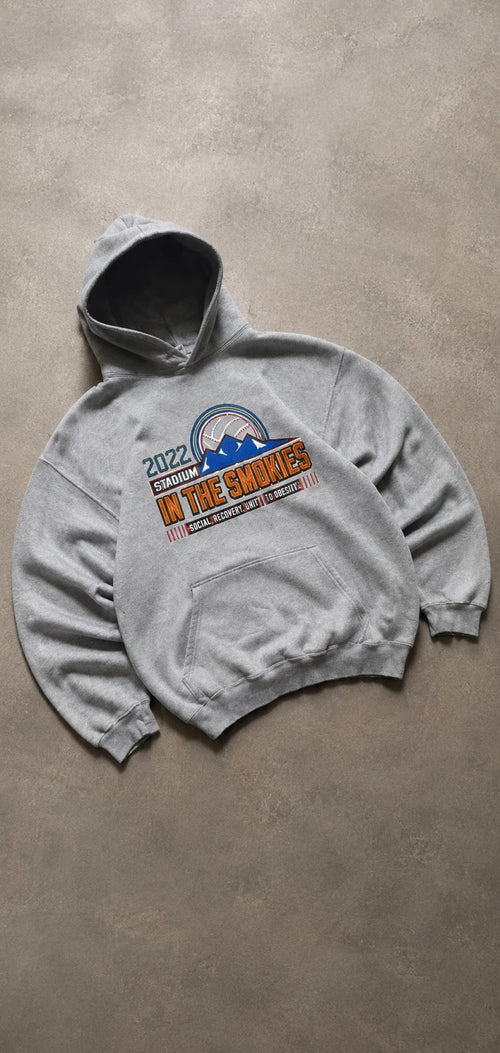 Hoodie Vintage Showdown in the Smokies 2022 – Gris – USA