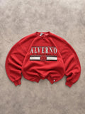 Sweat Russel Athletic Vintage Alverno College – Rouge