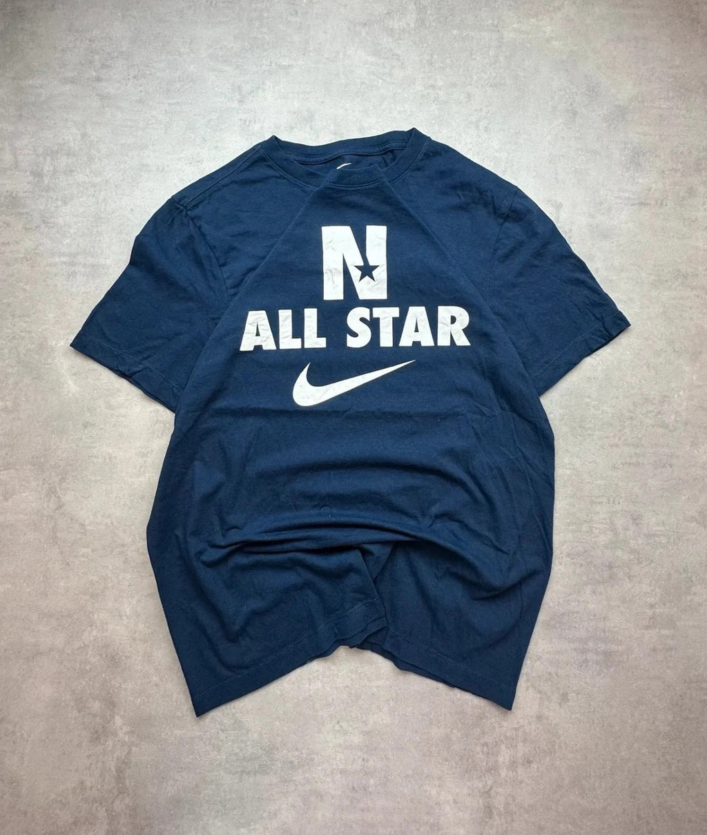 Tee Shirt Nike Vintage All Star Navy Blue