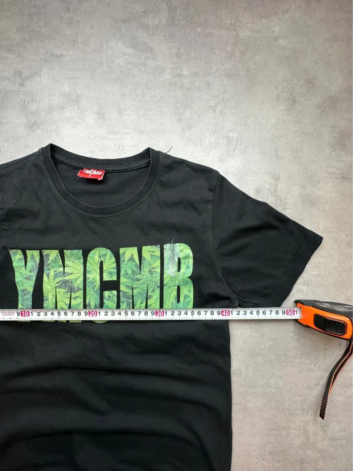 T-Shirt Vintage Y2K YMCMB Graphic Print – Noir - Femme