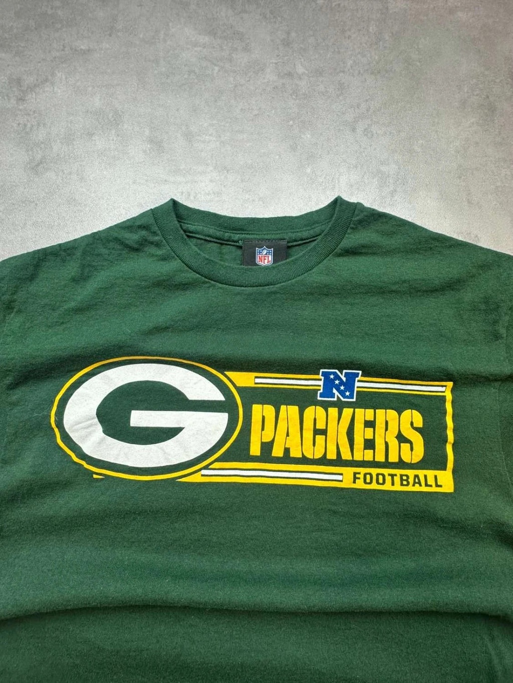 Tee-Shirt NFL Vintage Green Bay Packers Vert