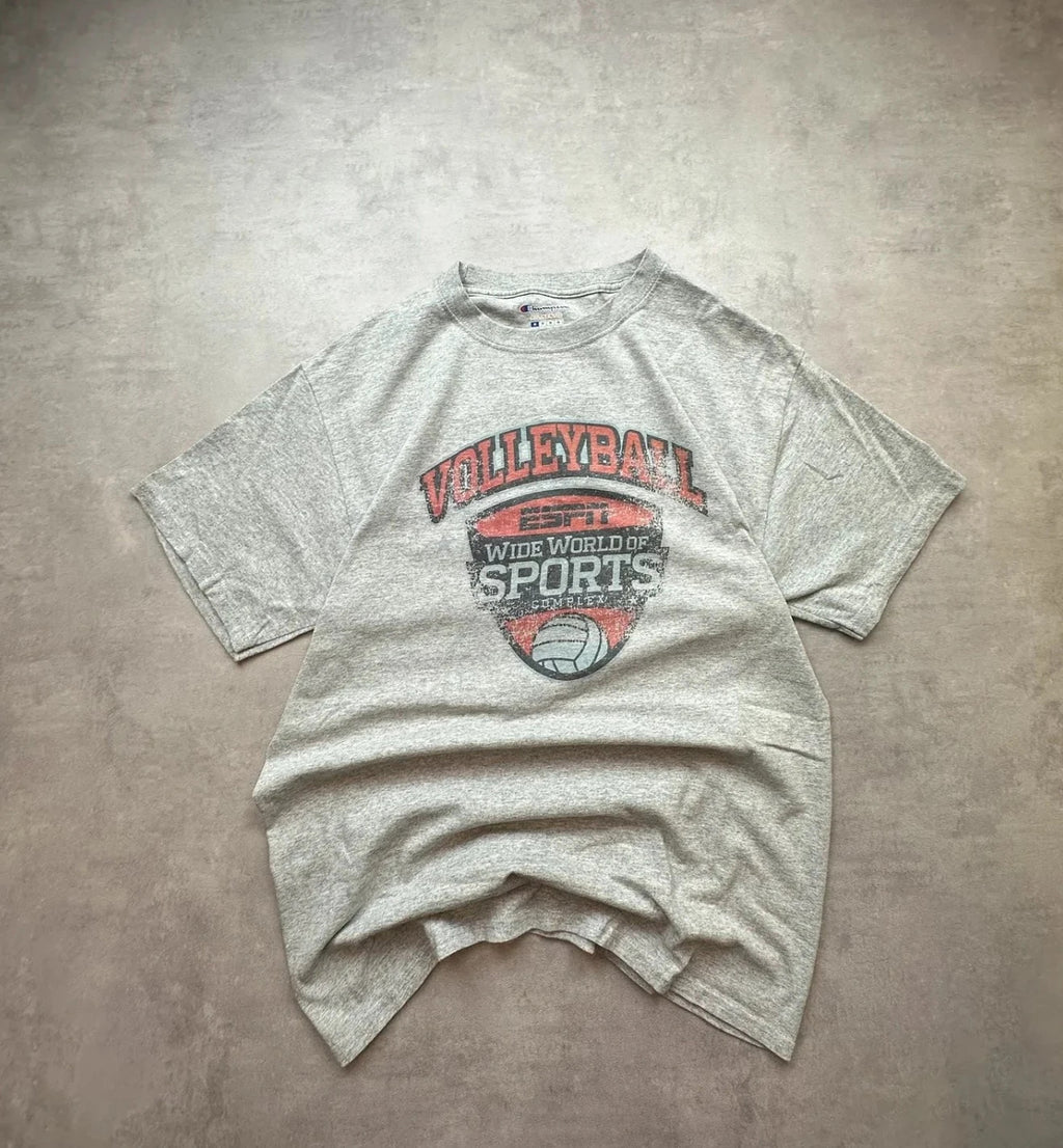 Tee-Shirt Vintage ESPN Volleyball Gris #13 – Sportswear US