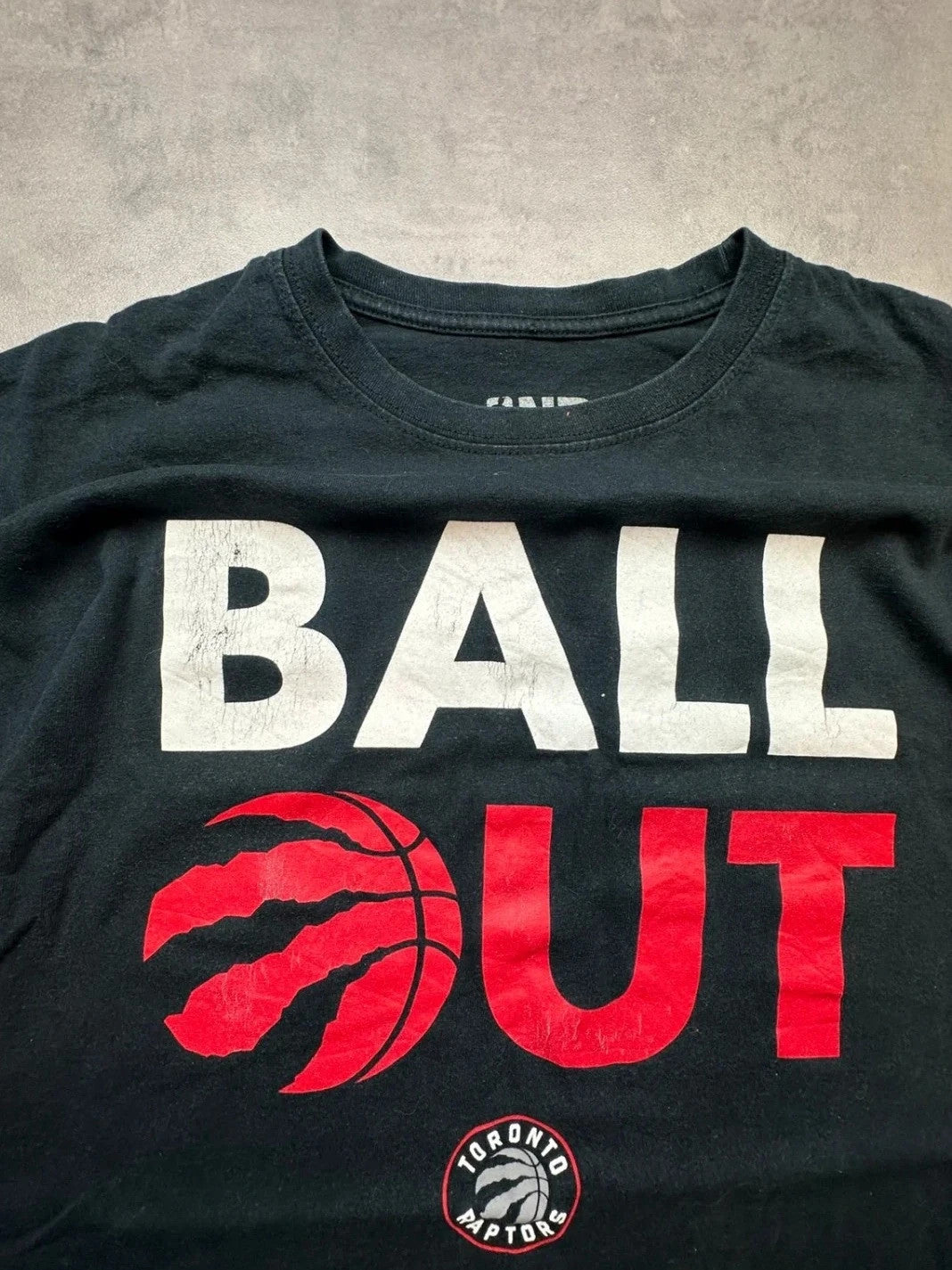 Tee-Shirt NBA Vintage Toronto Raptors Noir – Basketball Canada