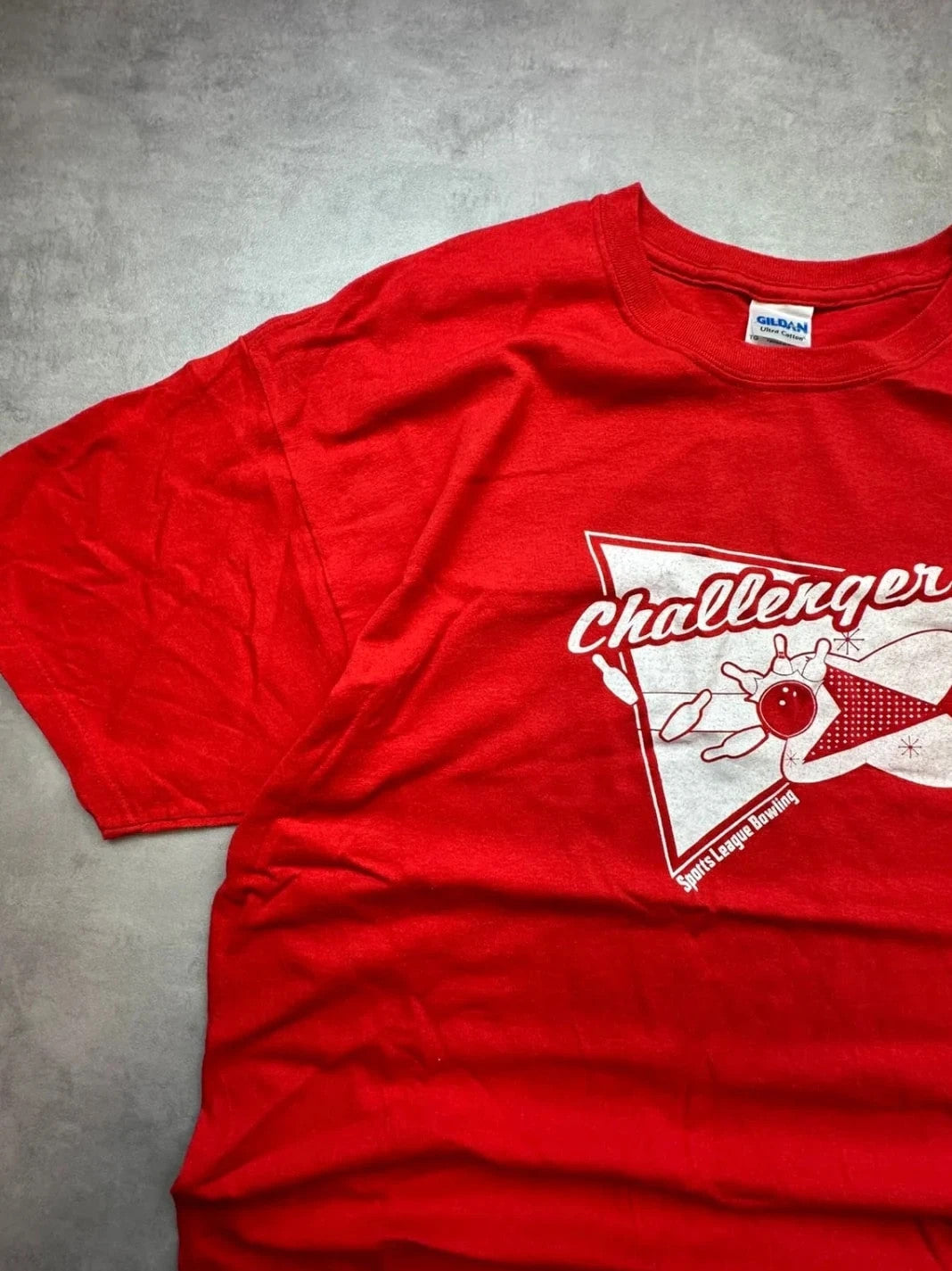 Tee-Shirt Vintage Challengers Rouge