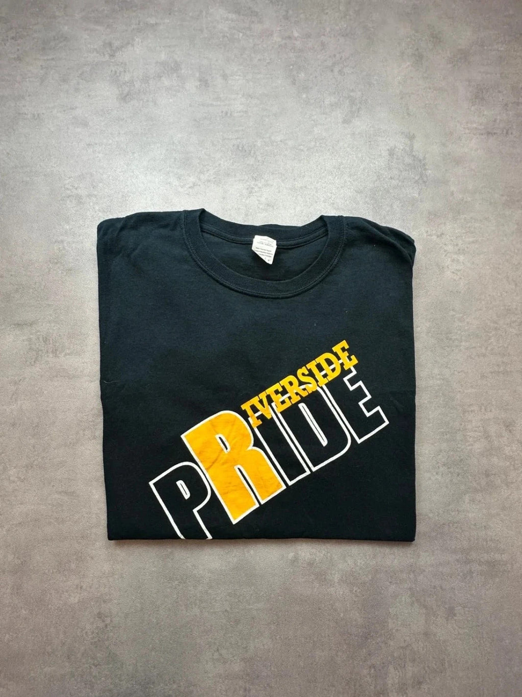Tee Shirt Vintage Pride Riverside – Black