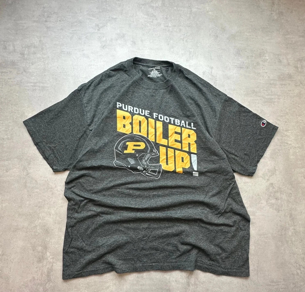 Tee-Shirt Purdue Boilermakers Vintage Gris – College Football NCAA