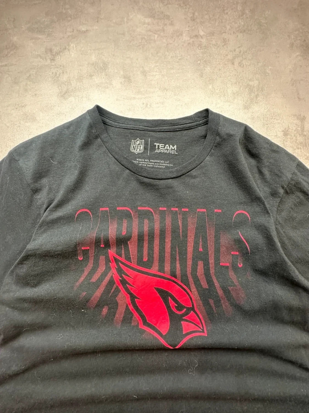 Tee-Shirt NFL Vintage Junk Food Arizona Cardinals Noir