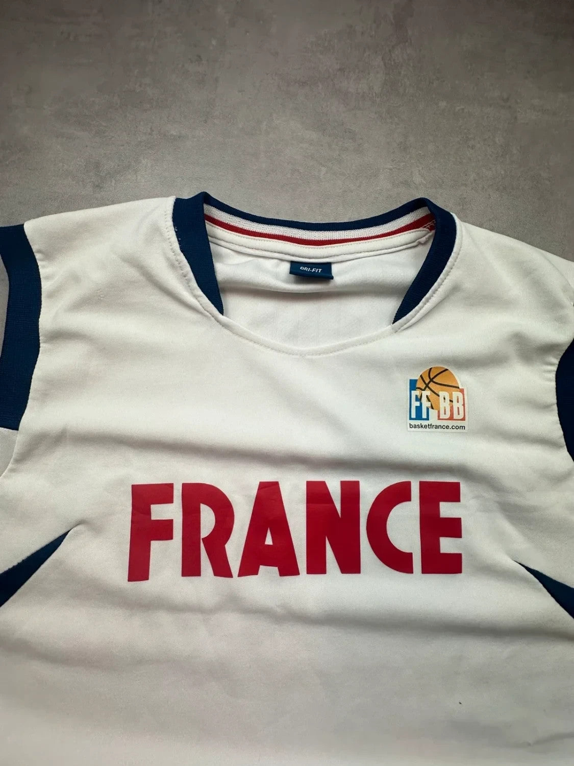 Maillot Jersey Nike Vintage France Dri-FIT Bleu Blanc Rouge | Wellstore Vintage