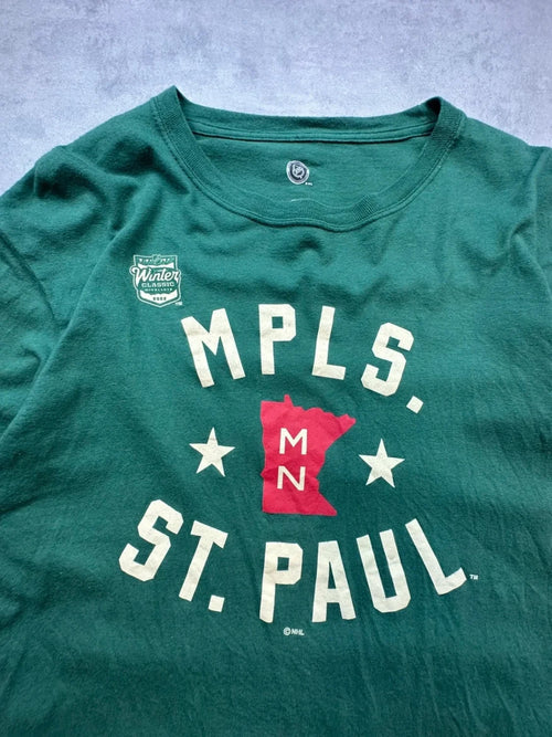 Maillot Hockey NHL Vintage Minnesota Wild Vert