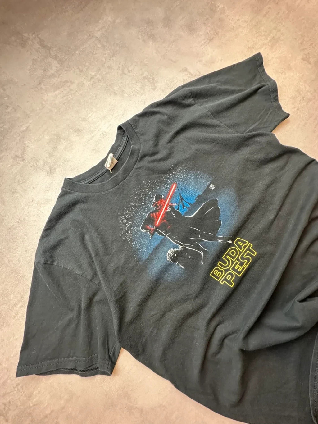 T-Shirt Star Wars Budapest Dark Vador Vintage