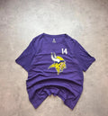 Tee-Shirt NFL Vintage Minnesota Vikings Diggs #14 Violet