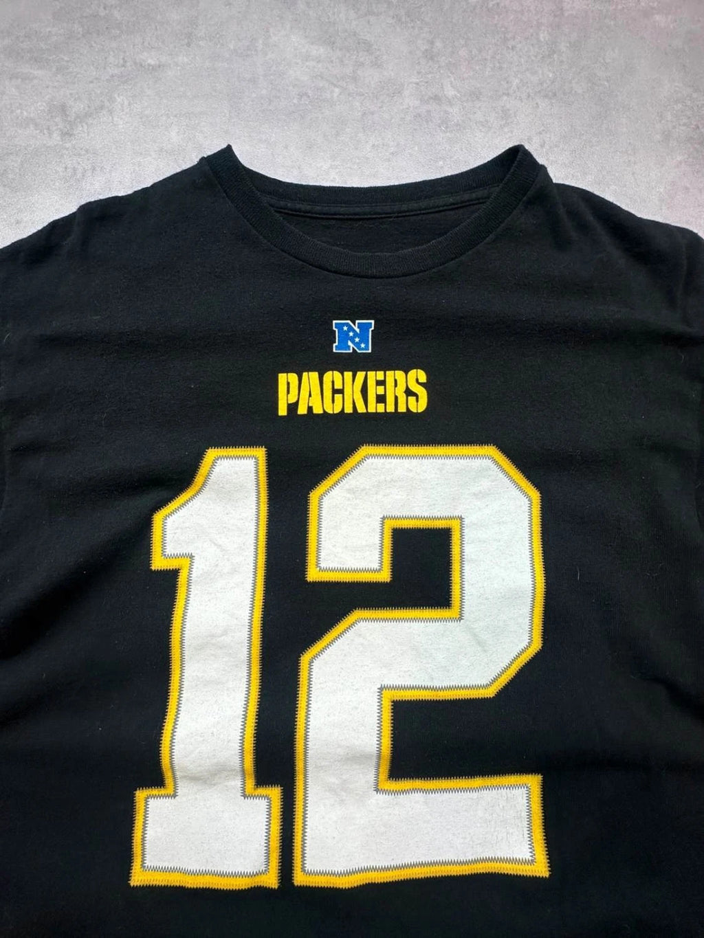 Tee-Shirt Green Bay Packers Aaron Rodgers #12 Vintage – NFL