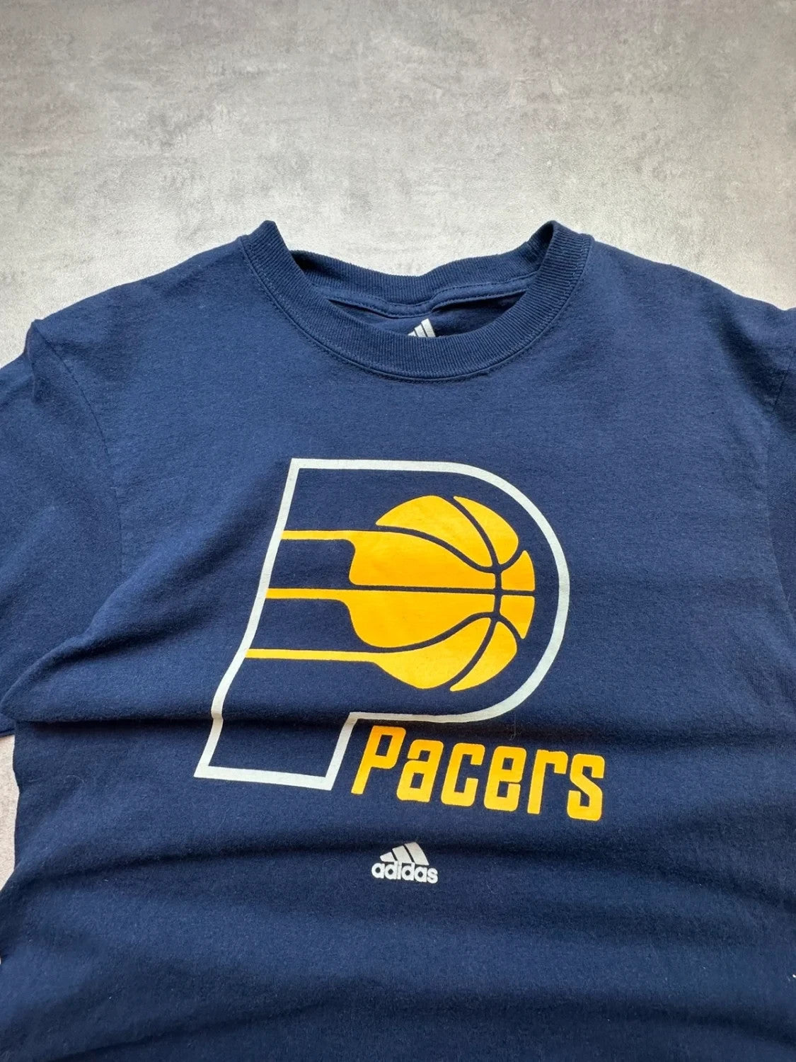 Tee-Shirt Adidas Indiana Pacers NBA Vintage Marine