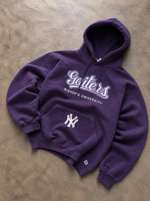 Sweat Hoodie Vintage Bishop’s University Gaiters – Violet