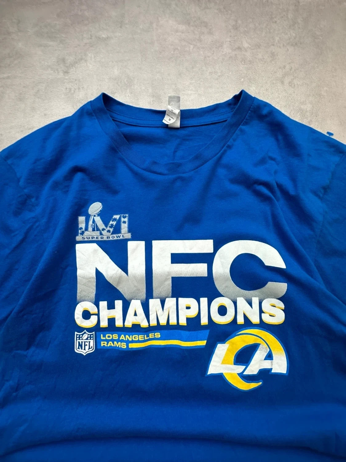 Tee-shirt Nike Vintage Los Angeles Rams Super Bowl Champions Bleu