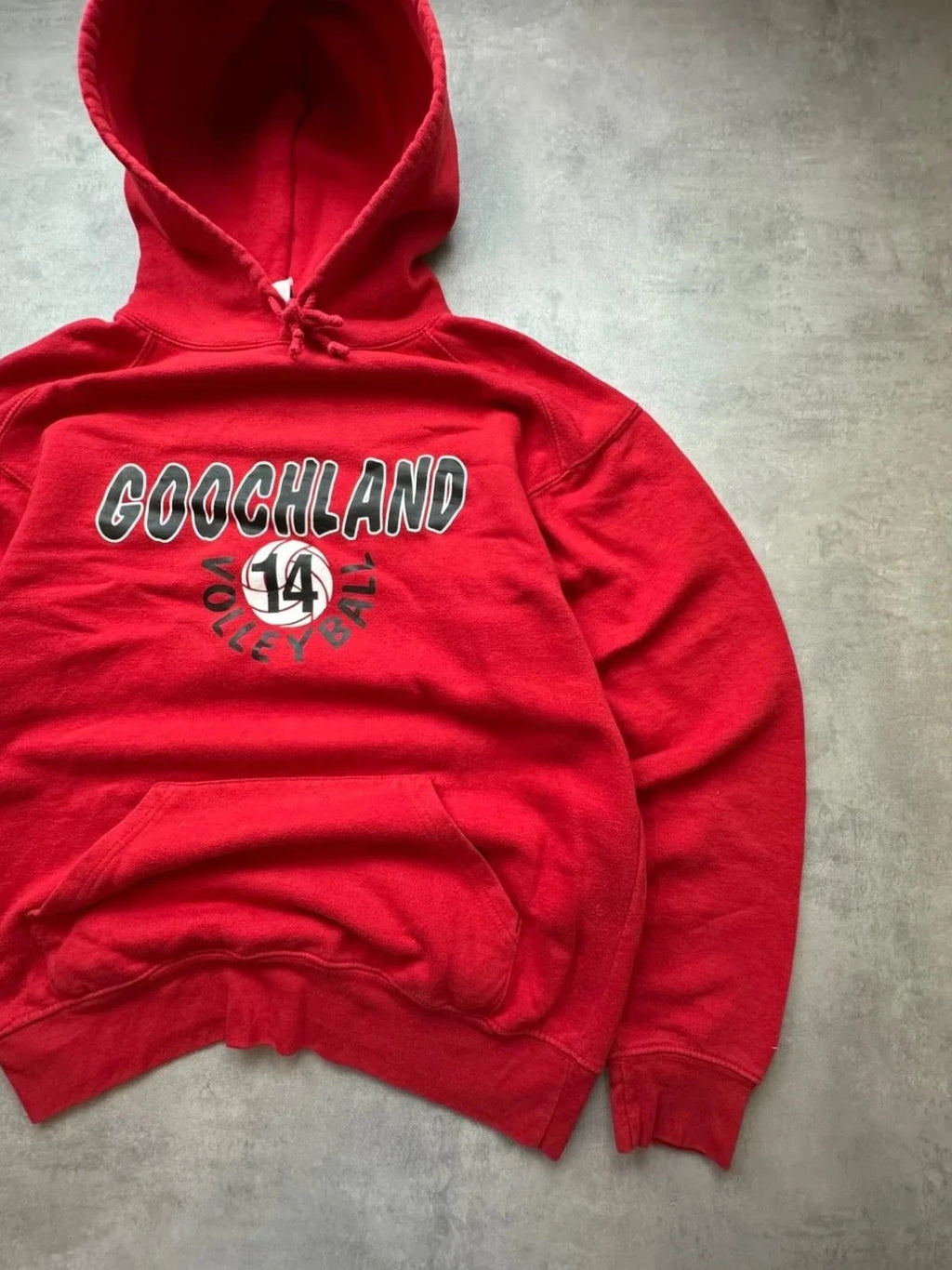 Sweat Vintage USA Goochland Volleyball Rouge