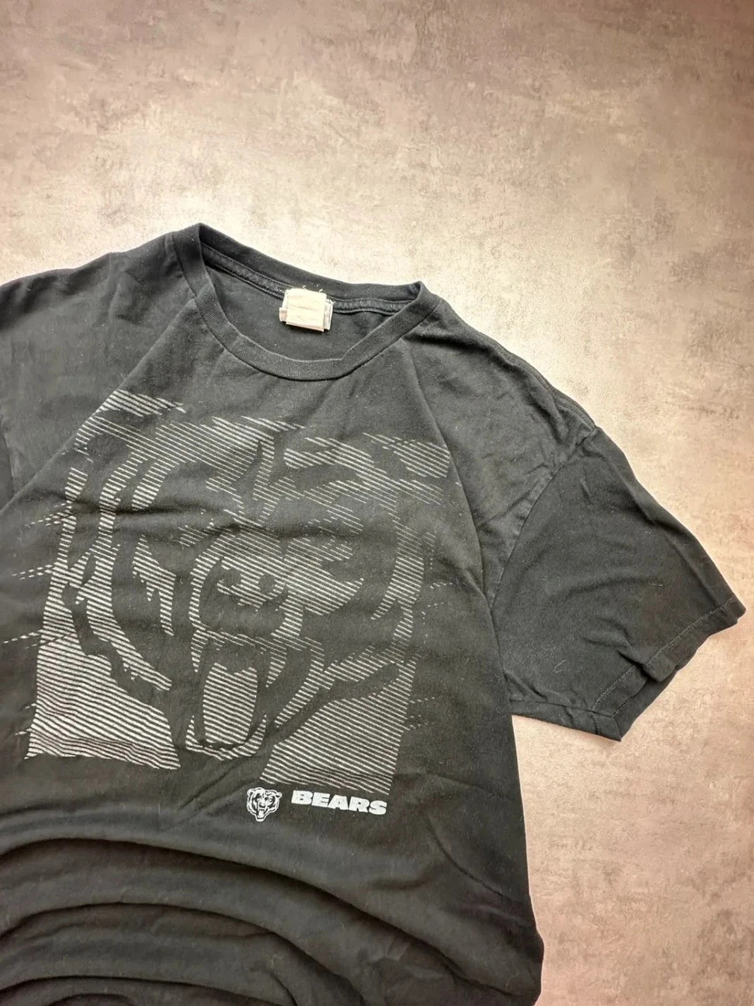 Tee Shirt Vintage Chicago Bears Noir – NFL USA