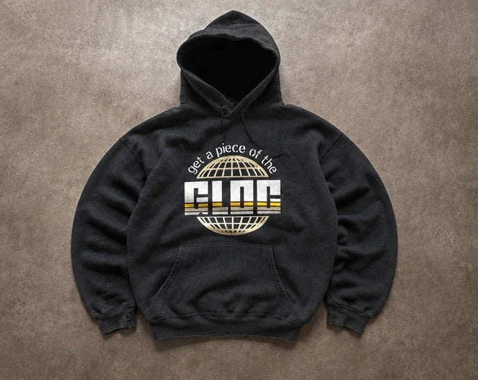 Hoodie Vintage GLOC World Series – Noir