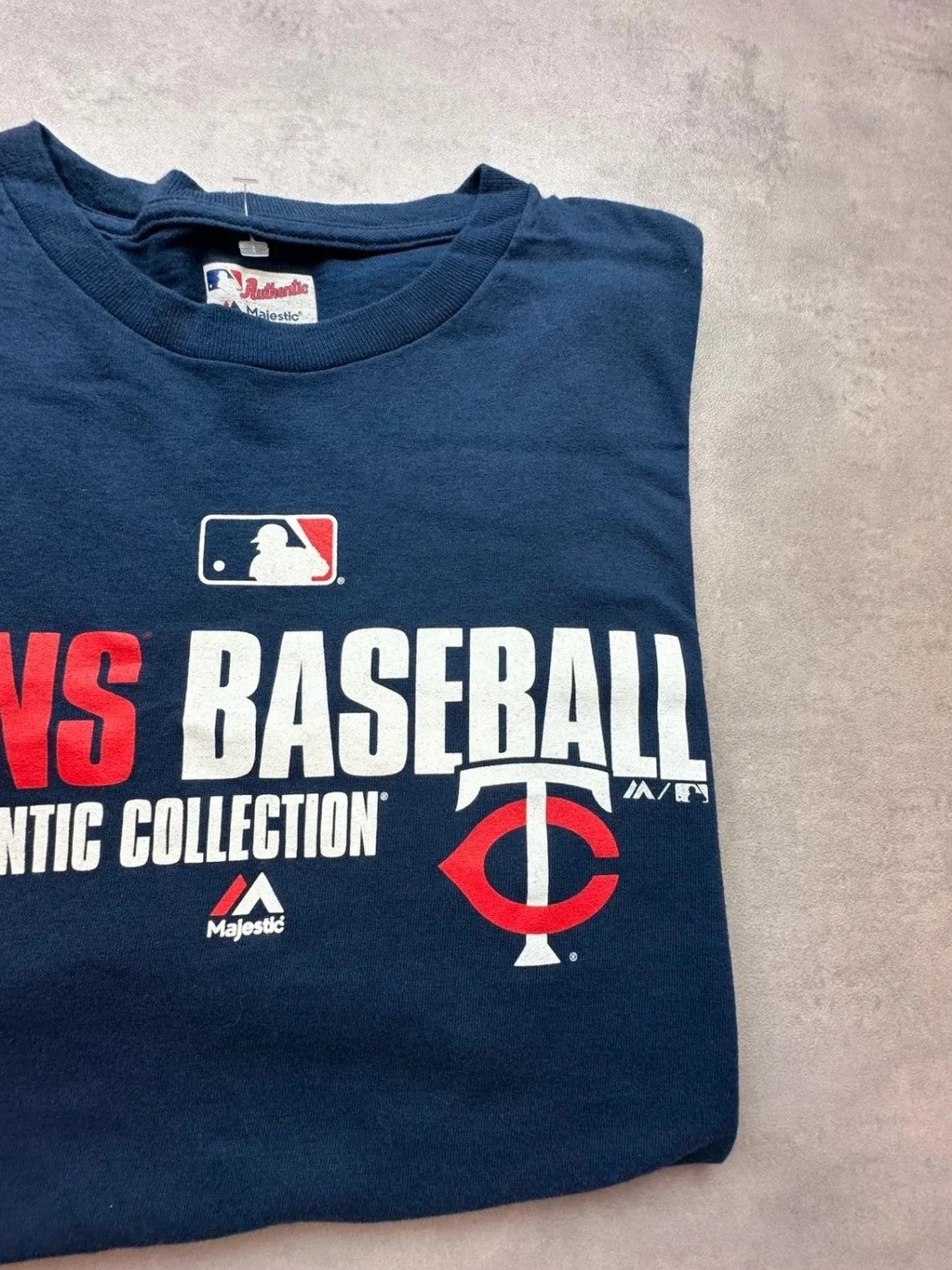 Tee Shirt MLB Vintage Minnesota Twins Marine – Baseball USA