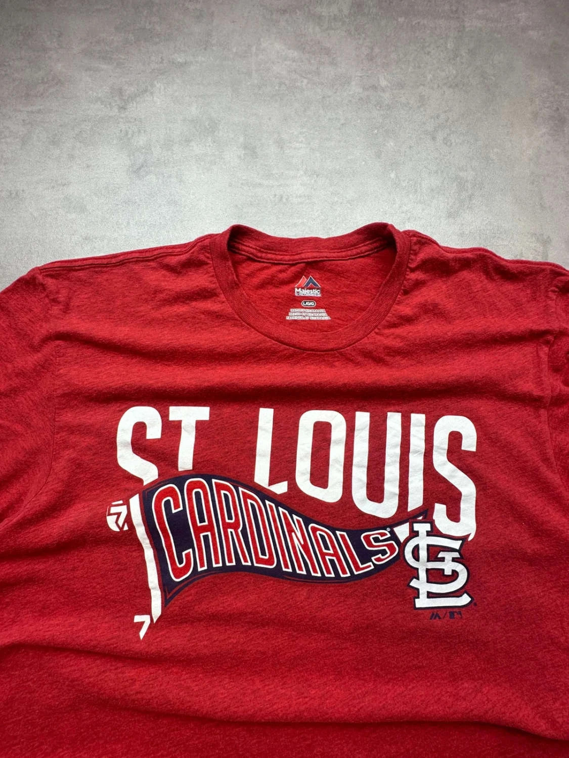 Tee-Shirt St. Louis Cardinals Vintage Rouge – MLB Baseball