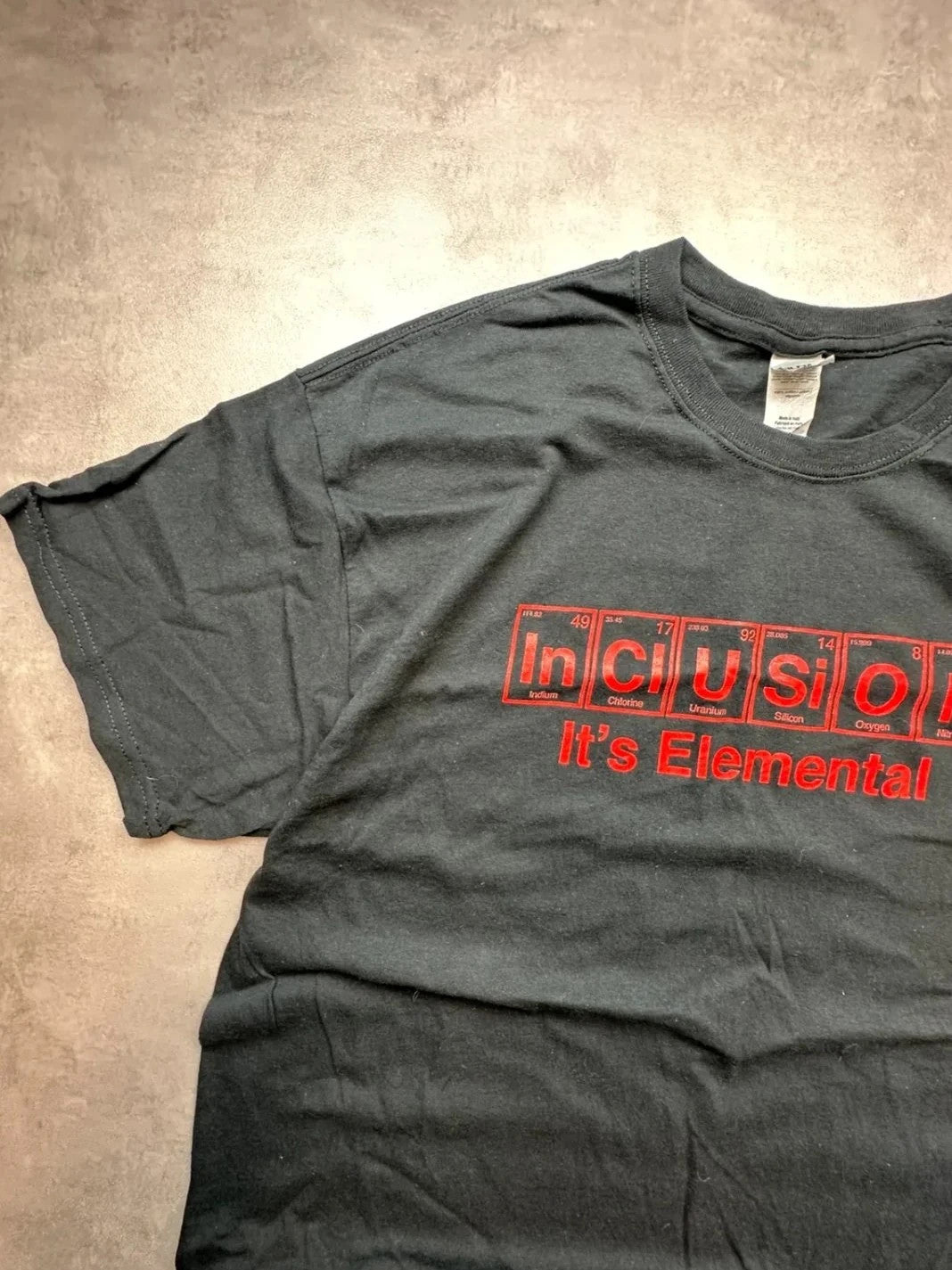 Tee-Shirt Vintage Special Olympics Inclusion Noir